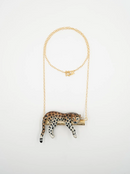 Leopard On Branch Necklace