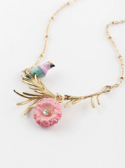 Bird on Branch Necklace