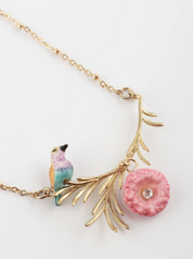 Bird on Branch Necklace