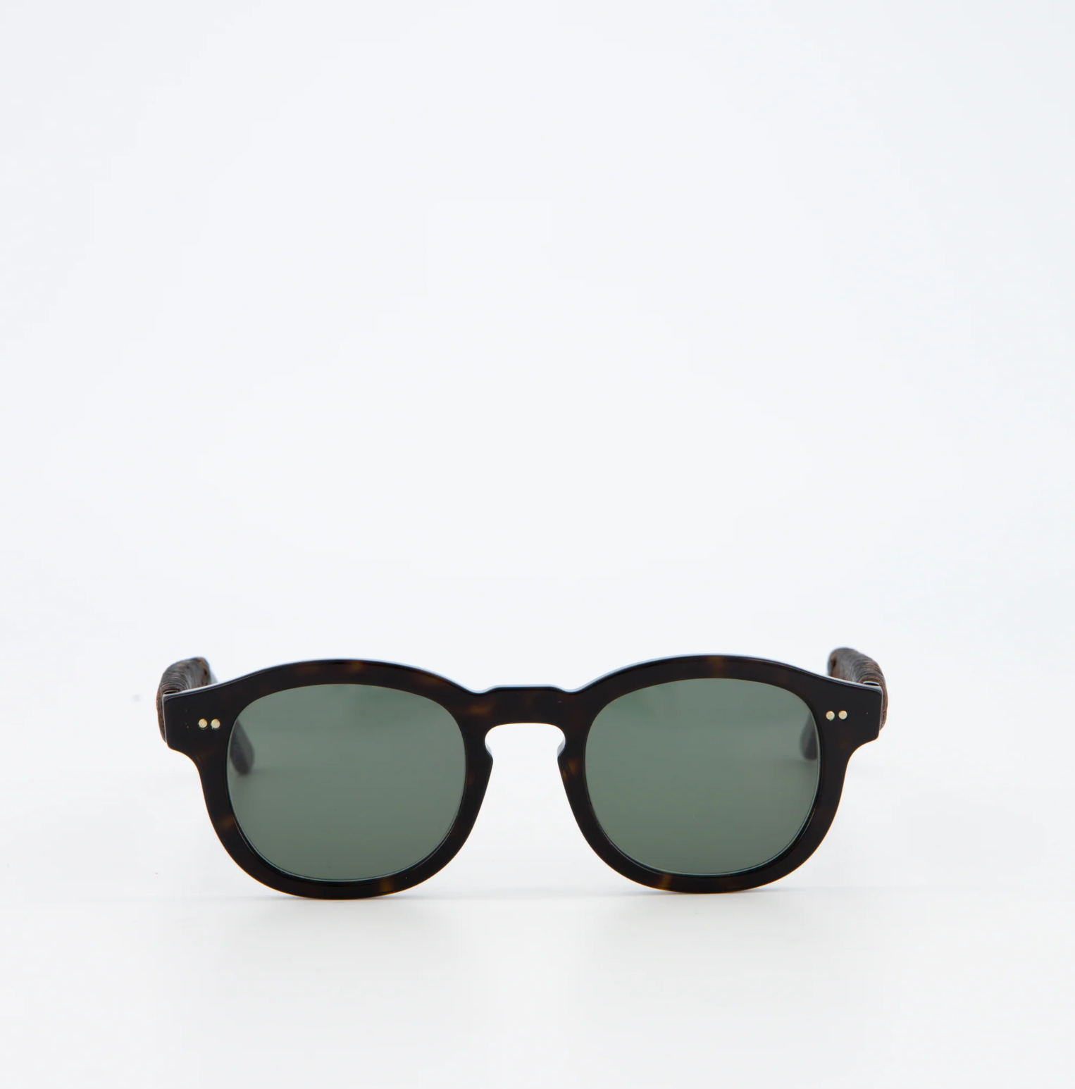 Belgi Brown Green Lenses Sunglasses