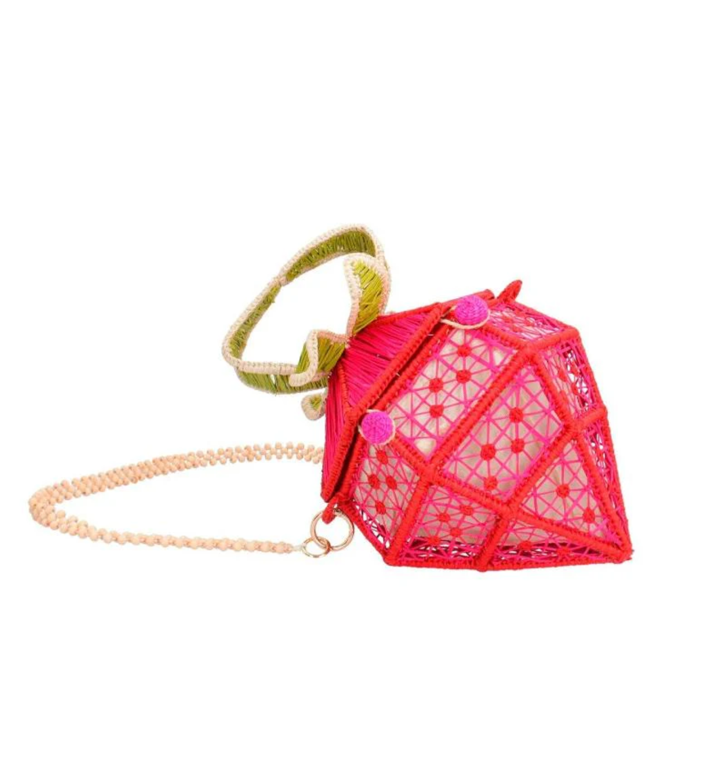 Strawberry Fucsia Cocktail Bag