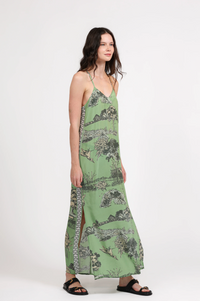 Long Dress Thailand Green