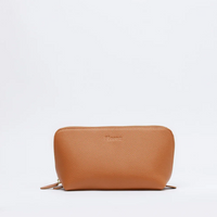 Leather Set Pouch Caramel