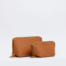 Leather Set Pouch Caramel