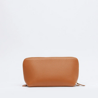 Leather Set Pouch Caramel