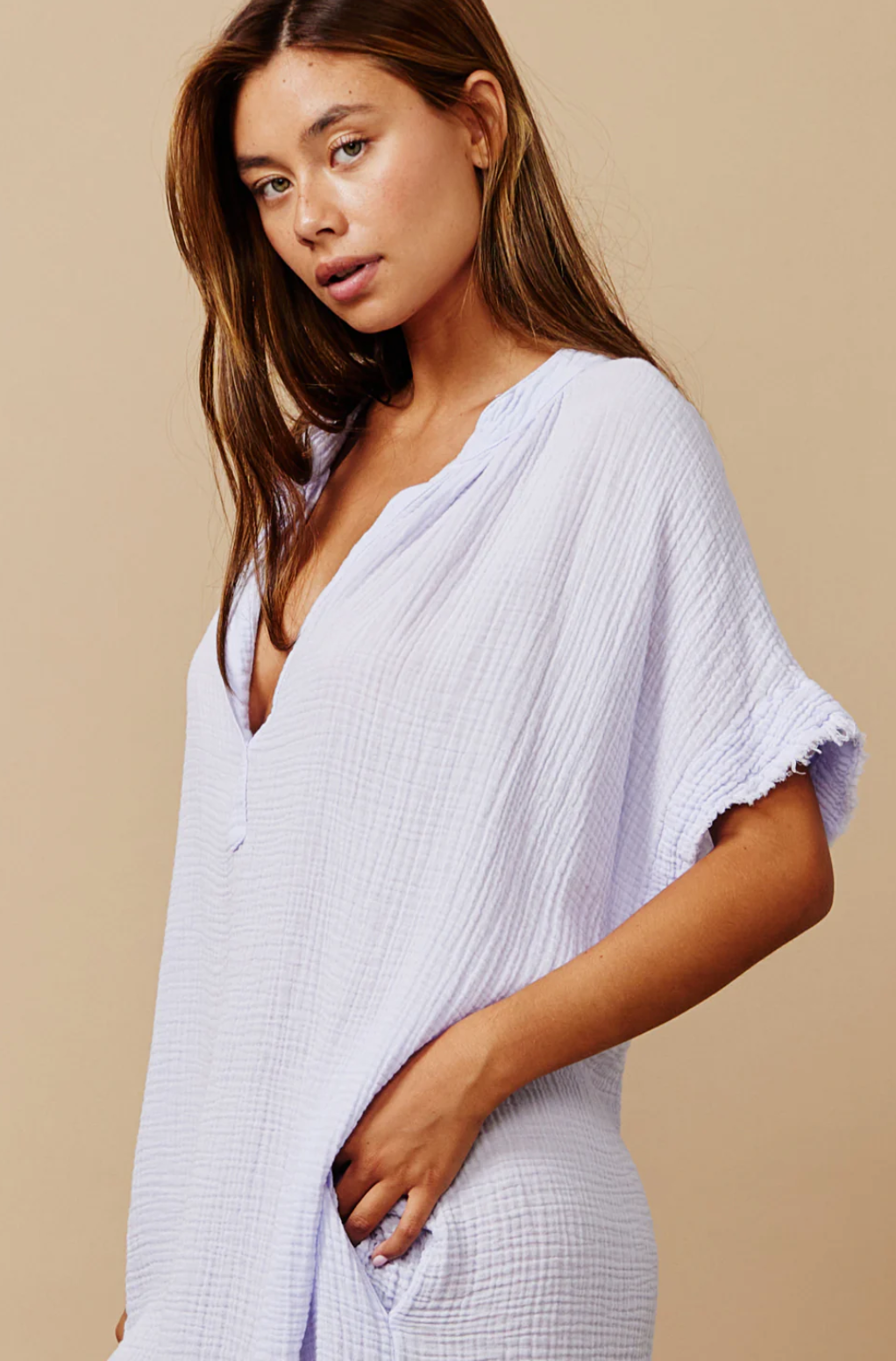 Tunisia Lilac Caftan