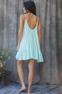 Seafoam Mini Dress