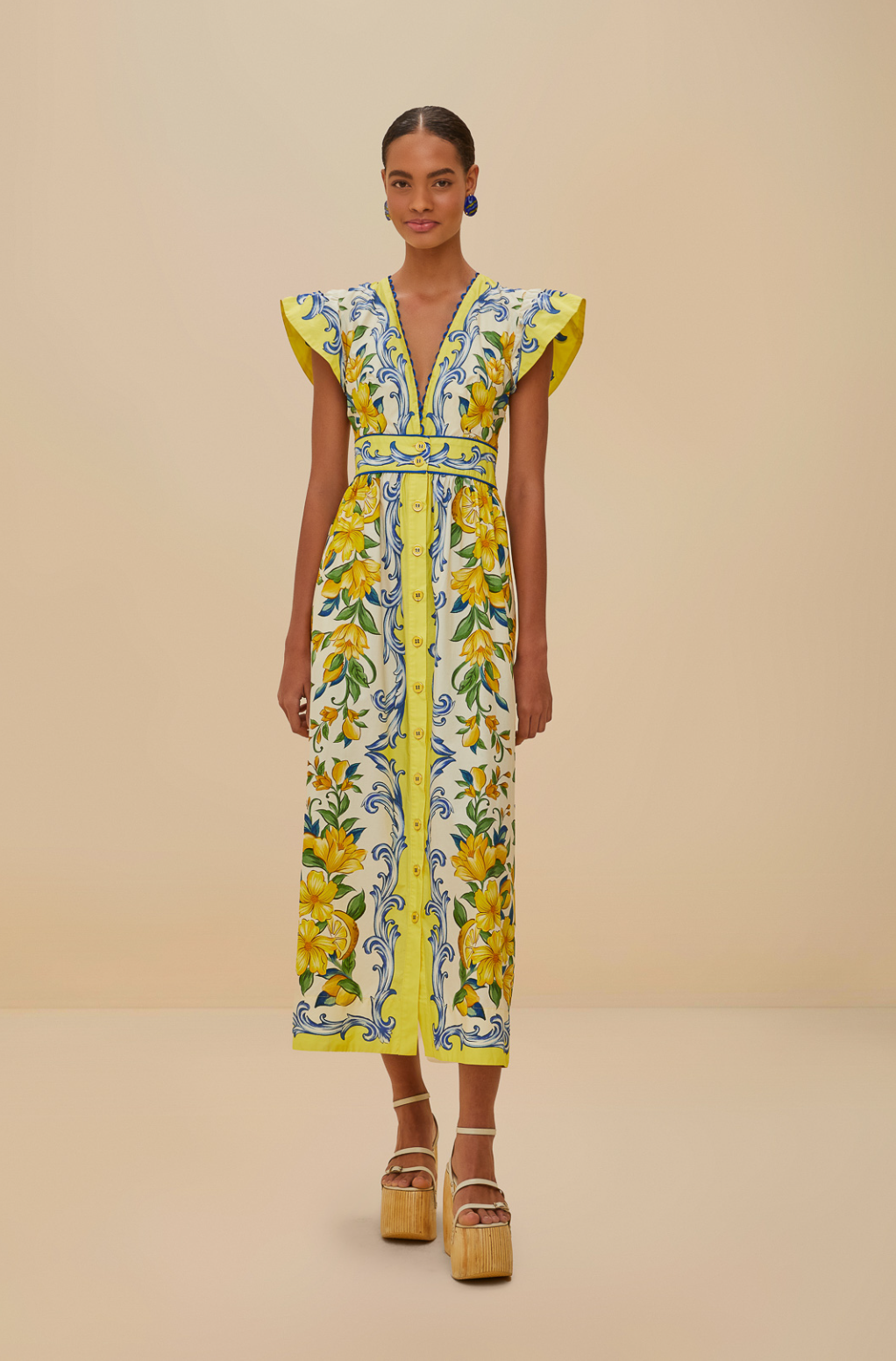 Sicily Scarf Maxi Dress