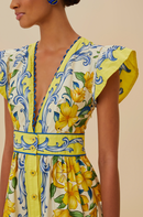 Sicily Scarf Maxi Dress