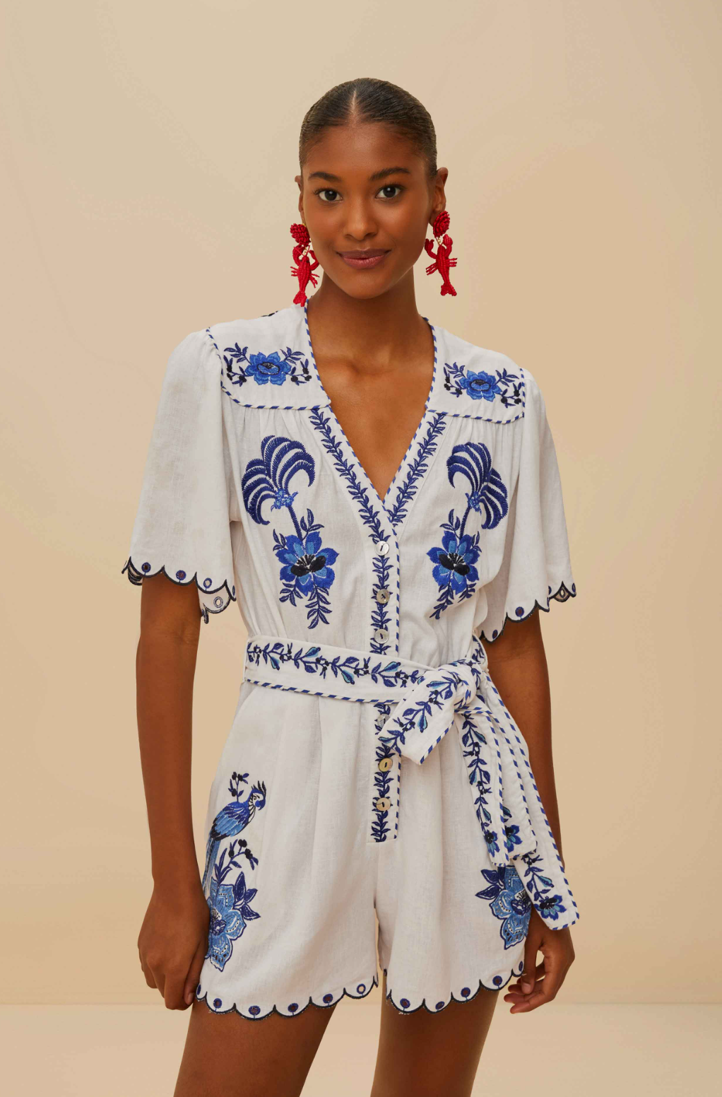 Delicate Forest Romper