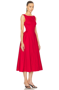 Helsa Red Maxi Dress