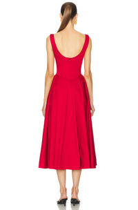 Helsa Red Maxi Dress