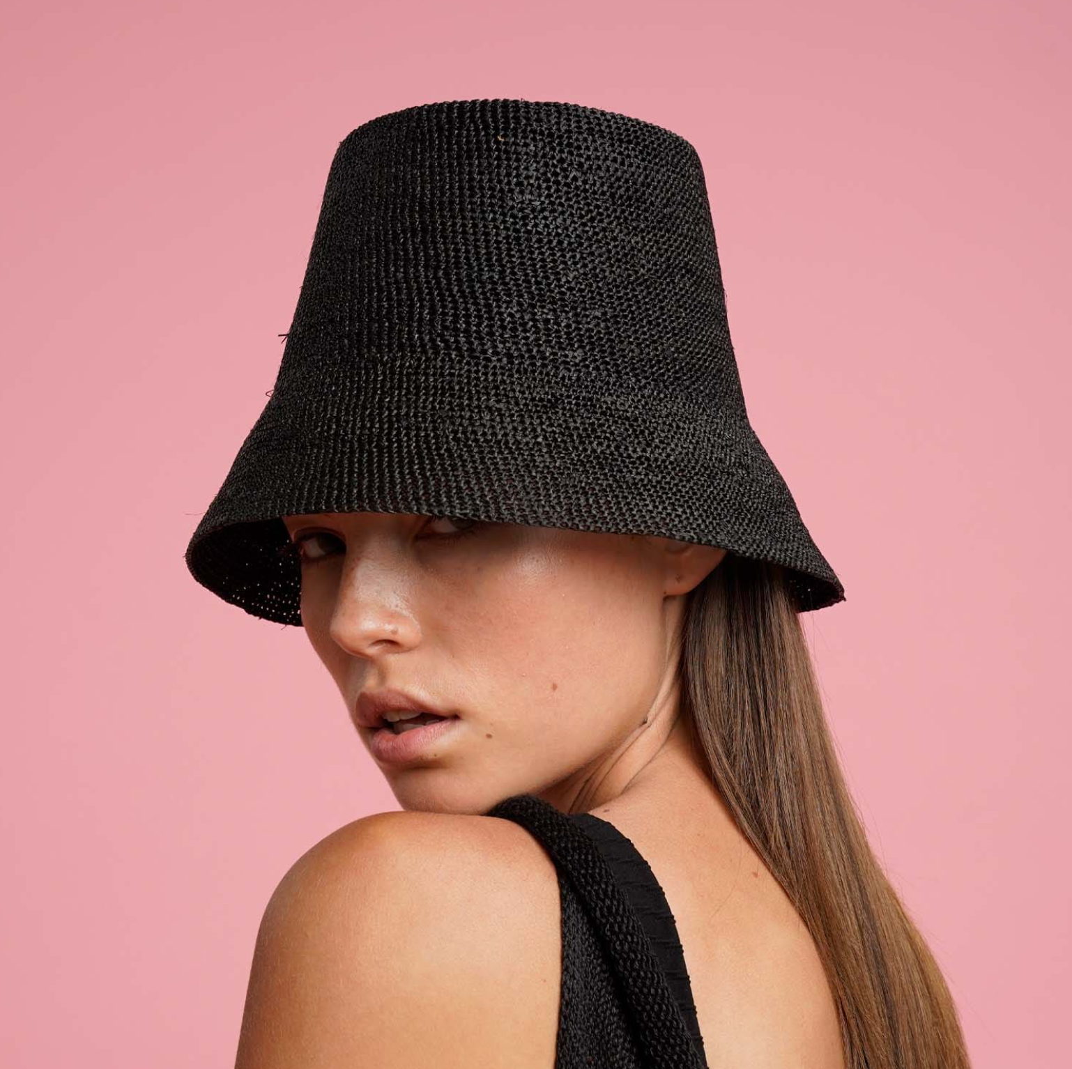 Santa Fe Packlable Black Hat