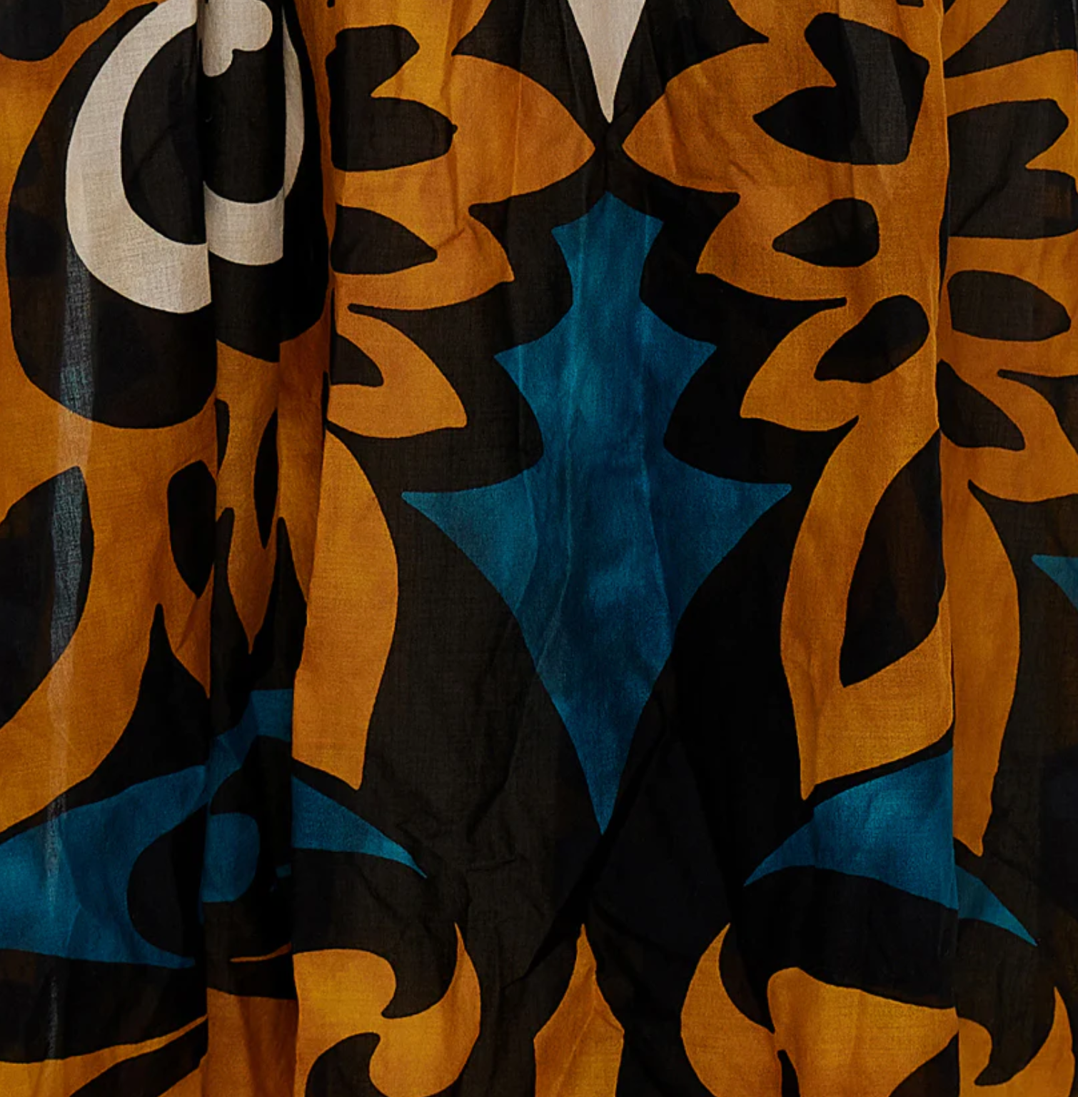 Warmth Blue Camel Dress