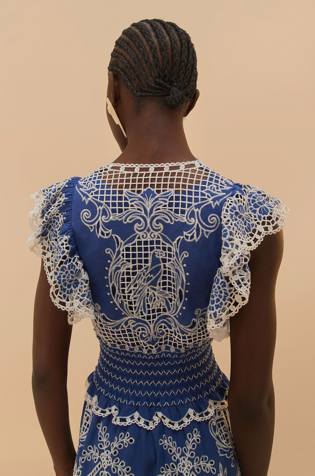 Romantic Blue Maxi Dress