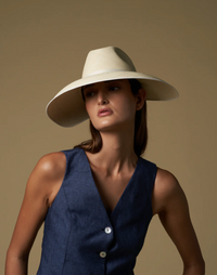 Anna Natural & Ivory Trim