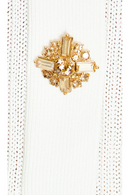 Peplum White Dress