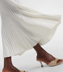Peplum White Dress