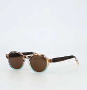 Wint Tortoise Blue Sunglasses