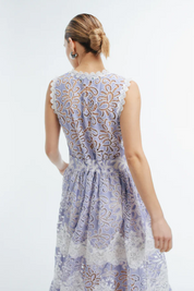 Gaia Blue Maxi Dress