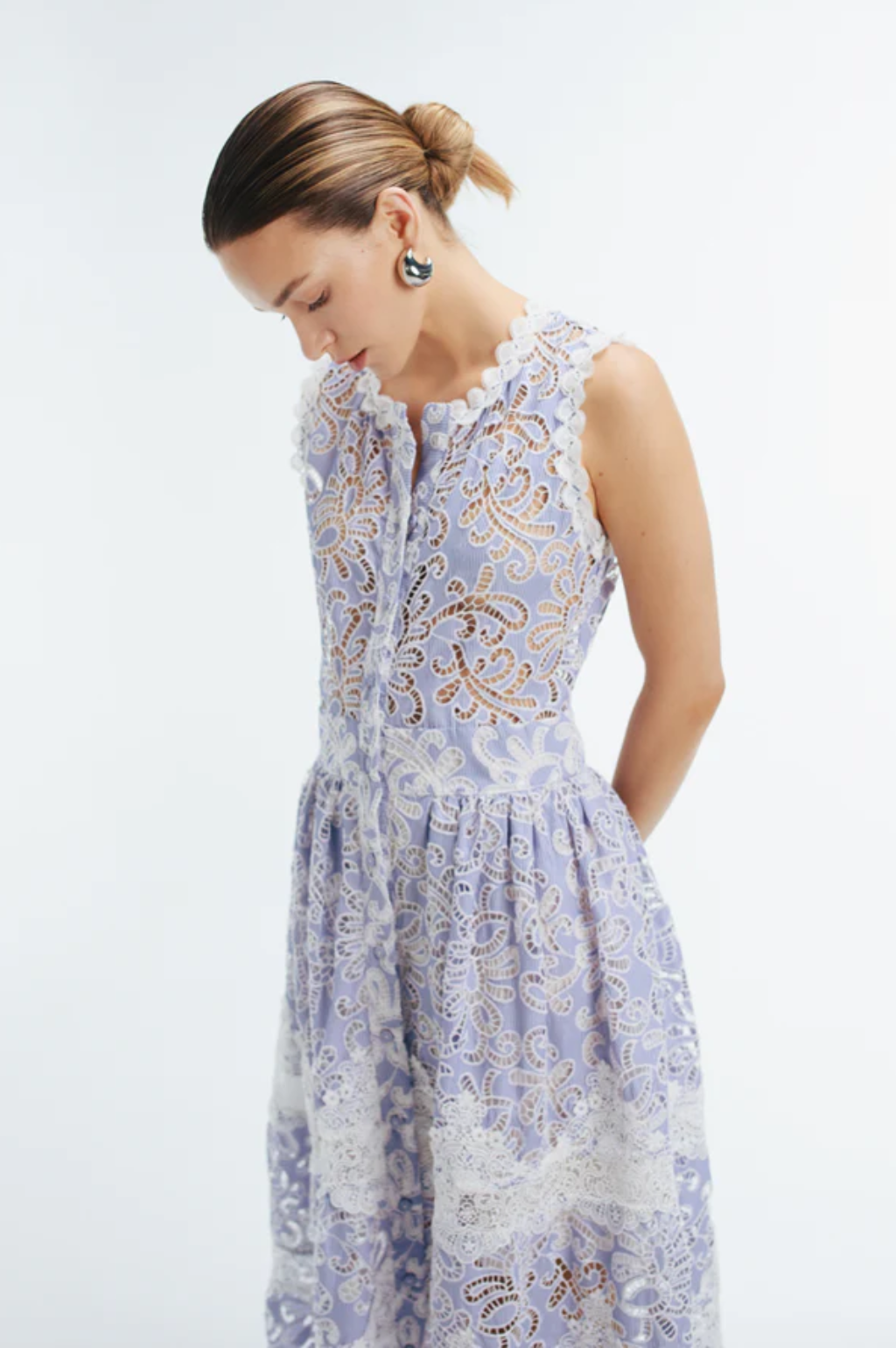 Gaia Blue Maxi Dress