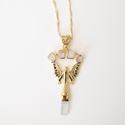Angel Crystal Quartz Necklace
