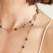 Small Igat Tourmaline Necklace