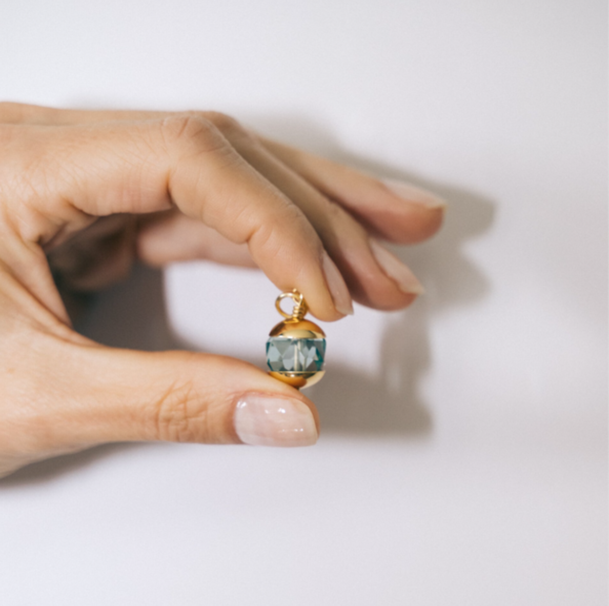 Lucky Prism Green Amethyst Necklace