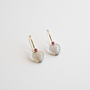 Udaipur Smokey Quartz Earrings
