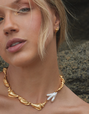 Caracola Set Necklace And Earrings