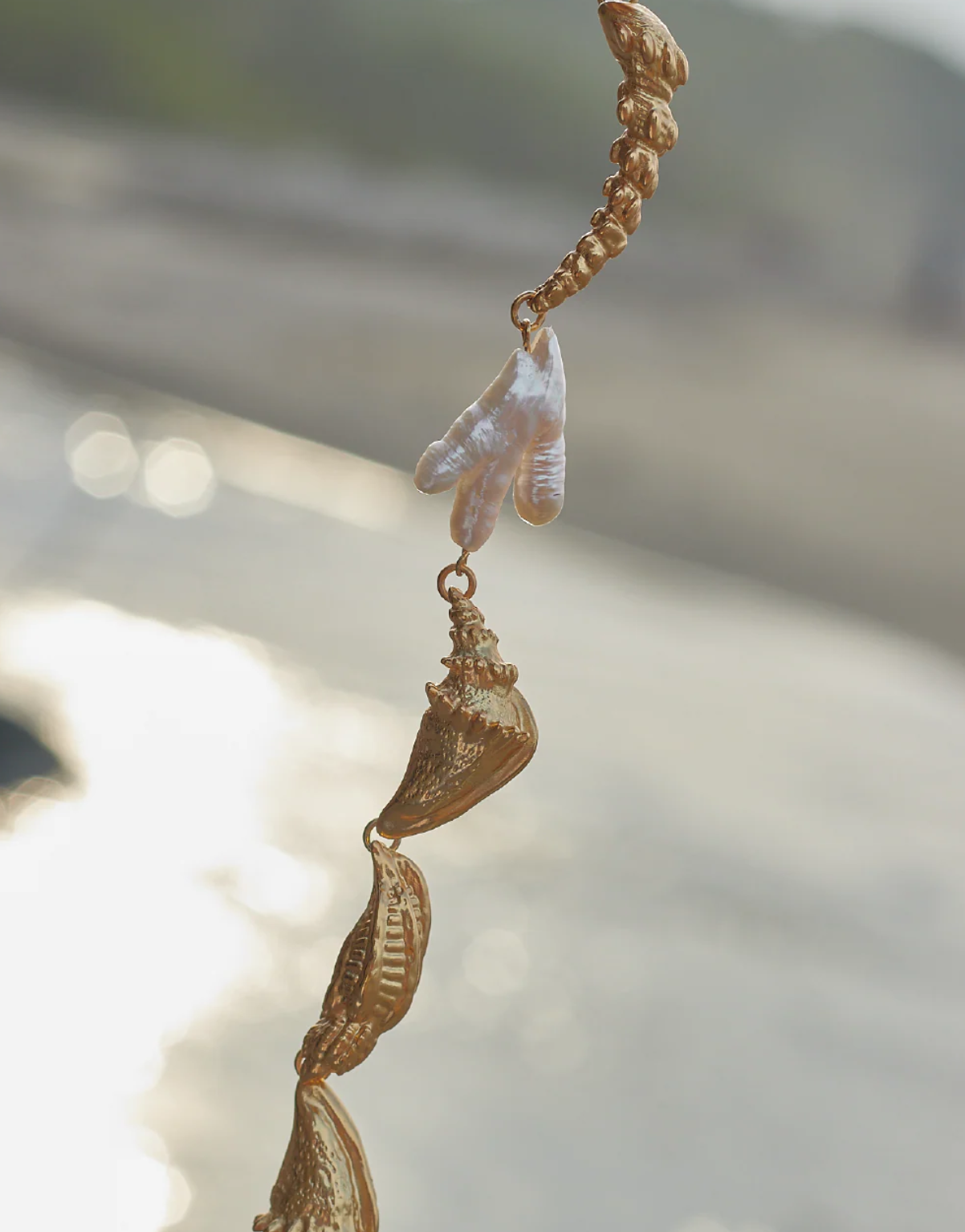 Caracola Set Necklace And Earrings