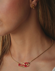 Langosta Set Necklace And Earrings