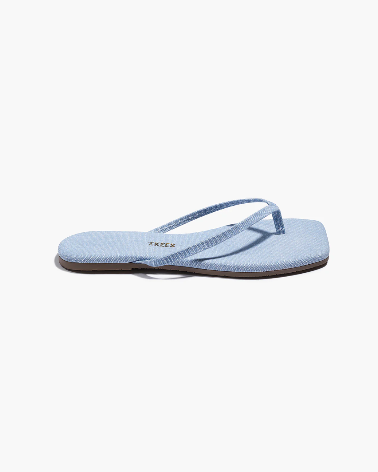 Square Lily Denim Sandals