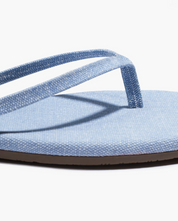 Square Lily Denim Sandals