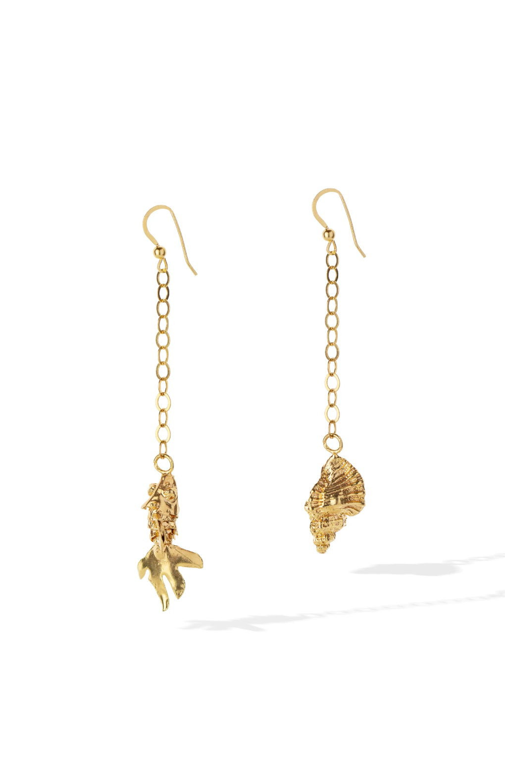 Fish Shell Earrings