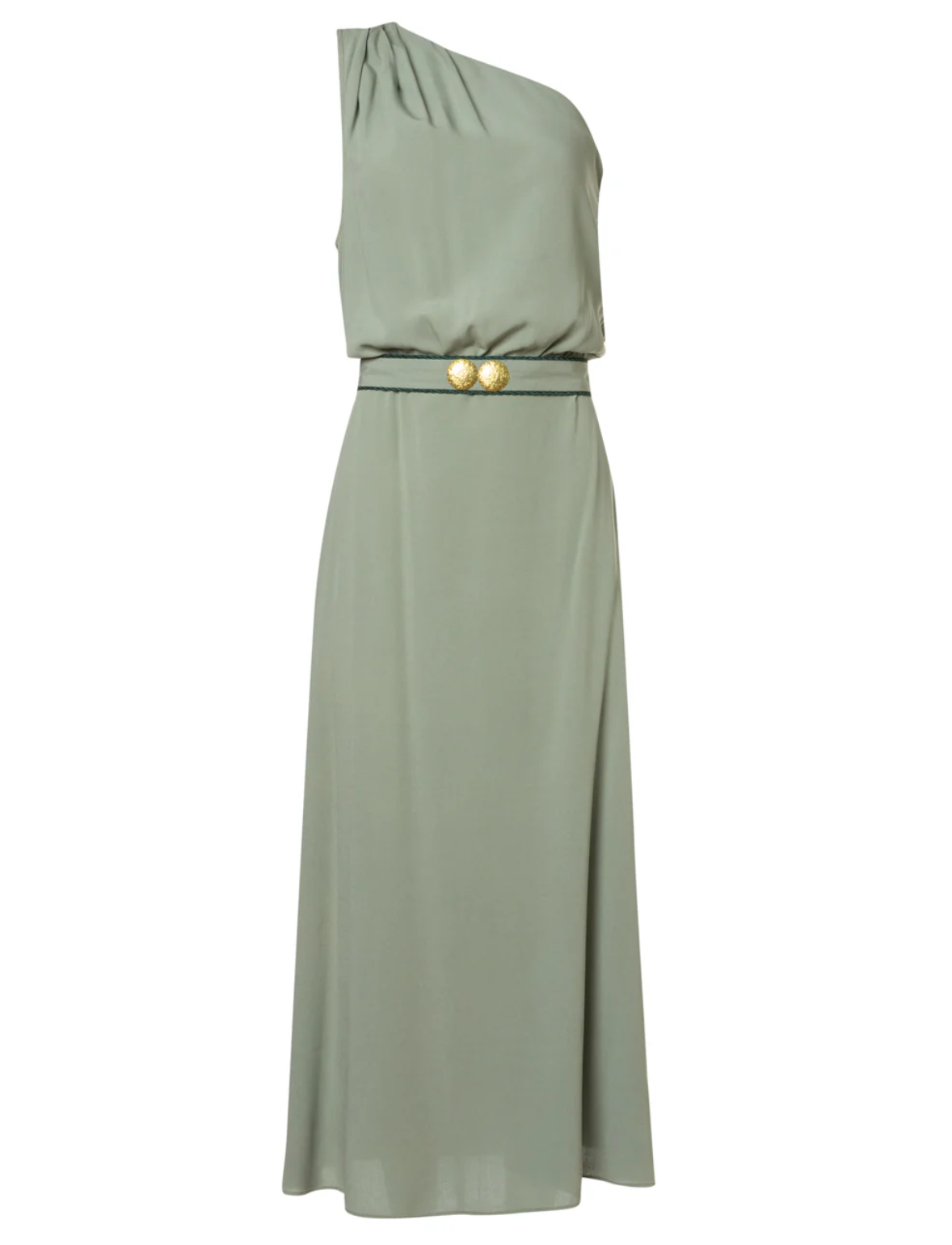 Porpes Pistachio Midi Dress