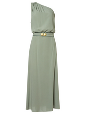 Porpes Pistachio Midi Dress