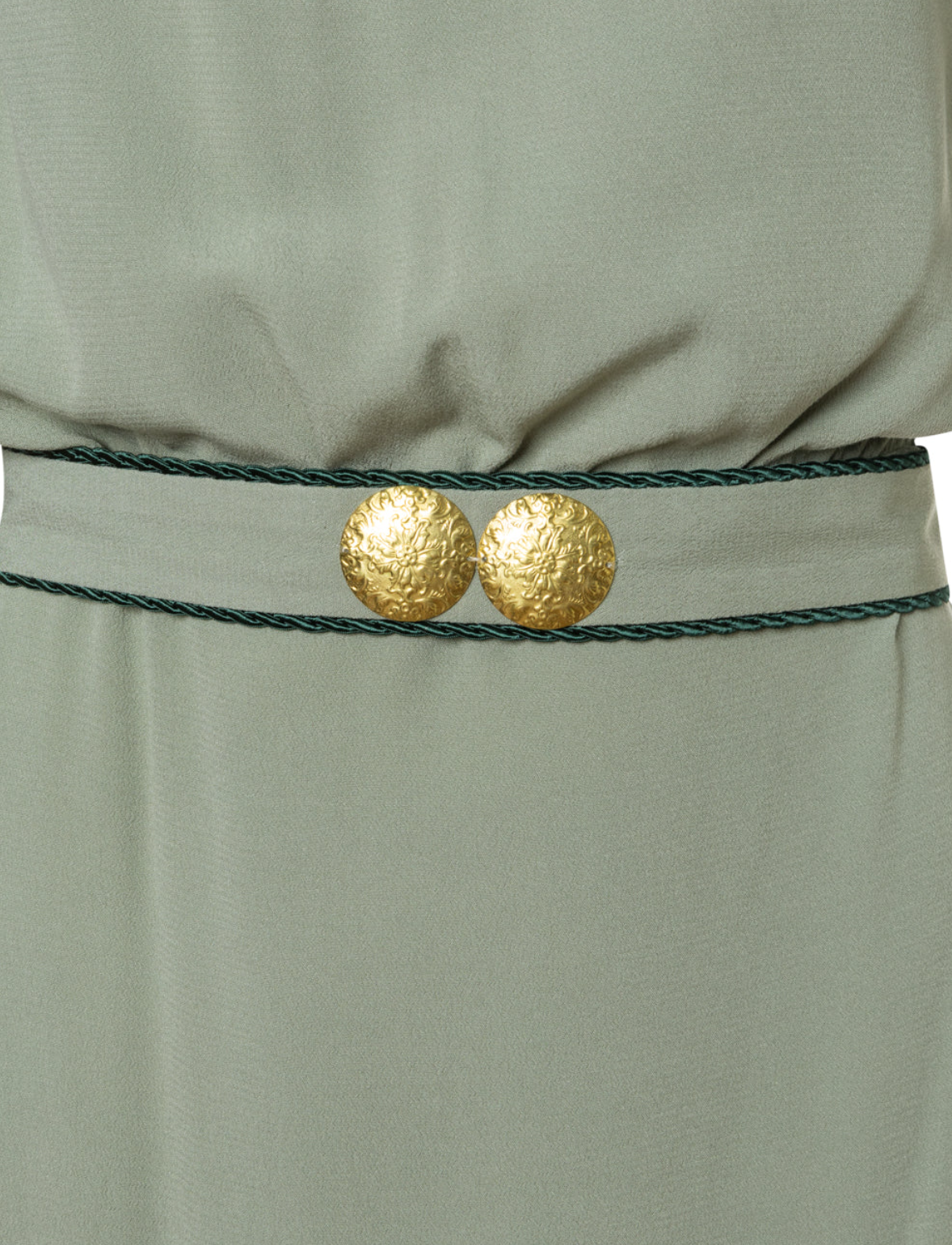 Porpes Pistachio Midi Dress