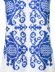 Penelope Greek Blue Mini Dress