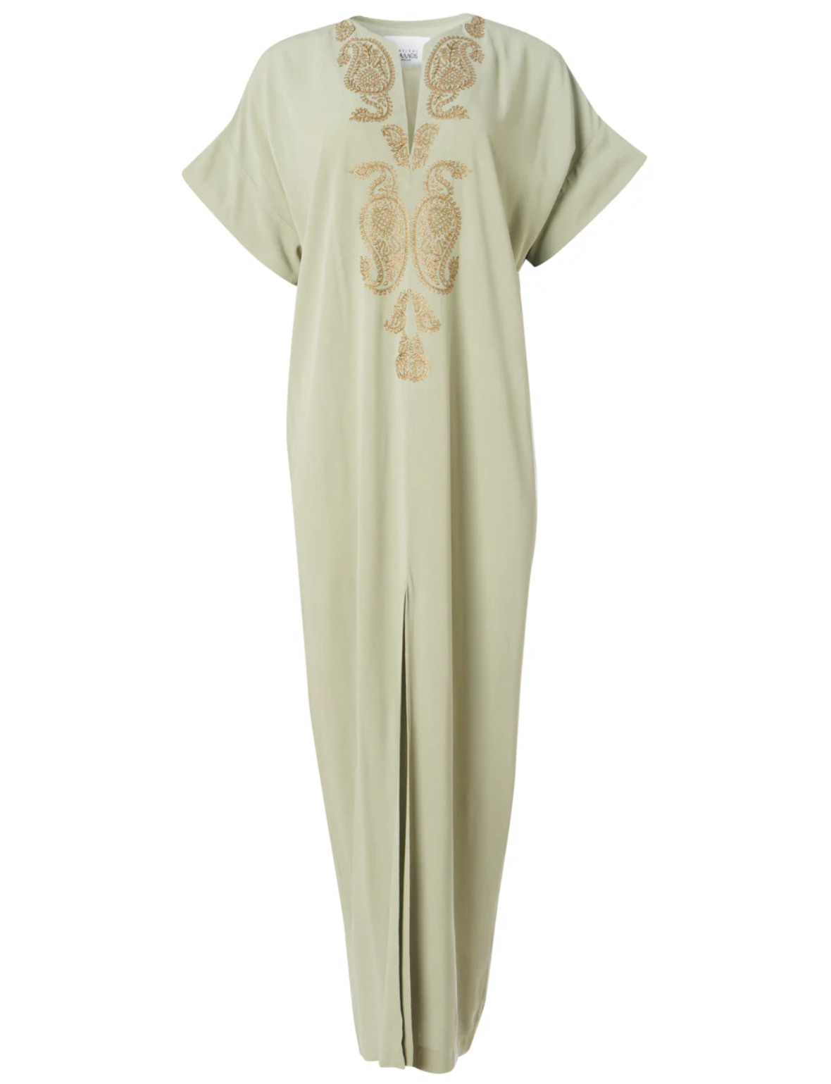 Lahour Pistachio Long Kaftan