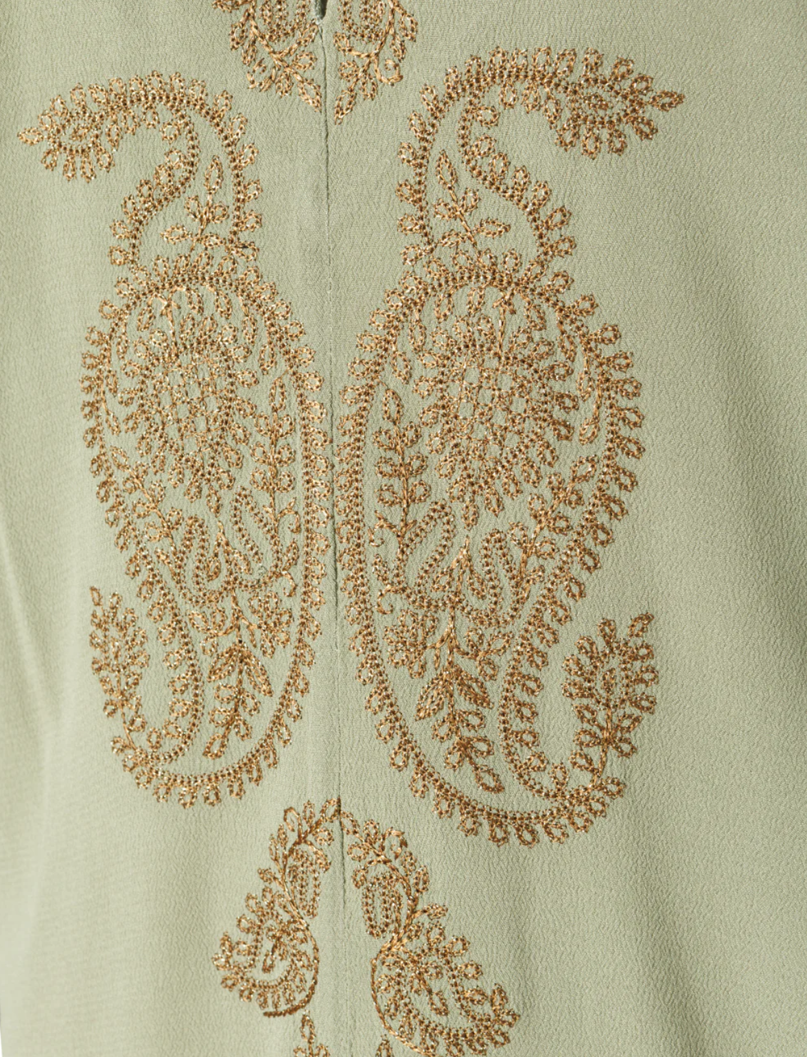 Lahour Pistachio Long Kaftan