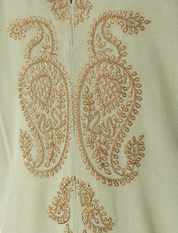 Lahour Pistachio Long Kaftan