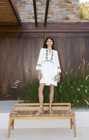 Kalimera Off White Olive Dress