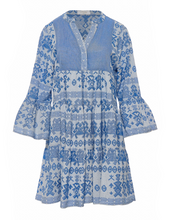 Ella Blue Short Dress