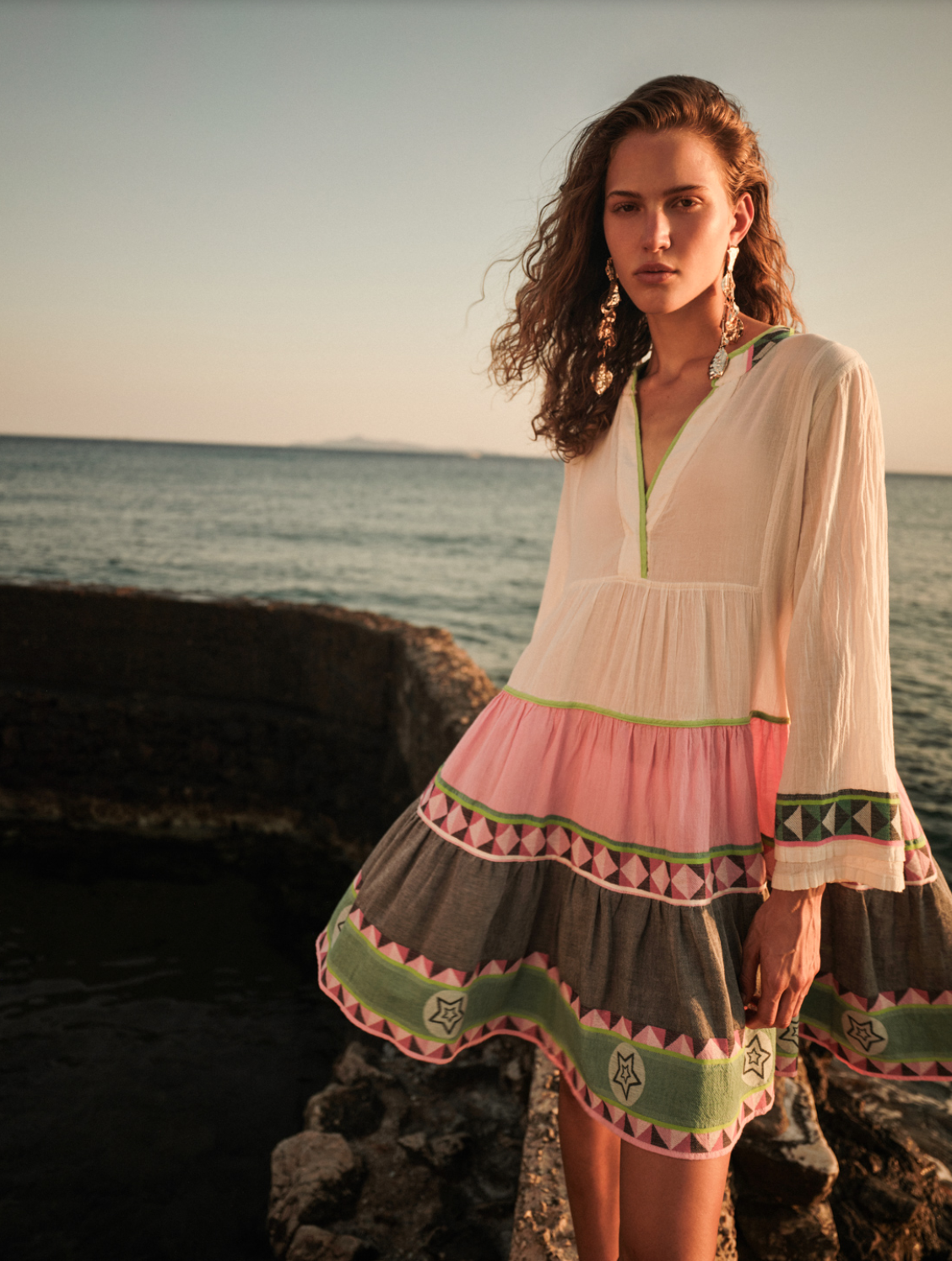 Ella Green Shorts Dress