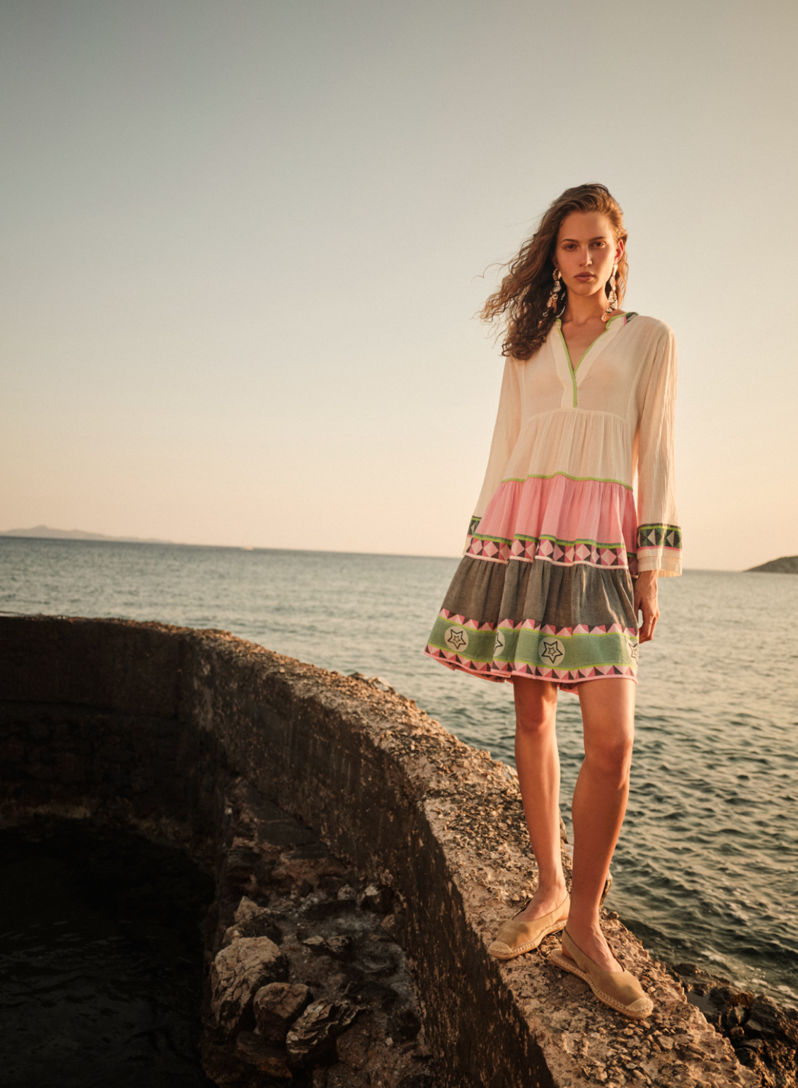 Ella Green Shorts Dress