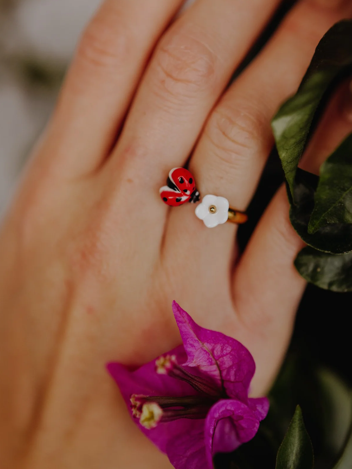 Ladybug Ring