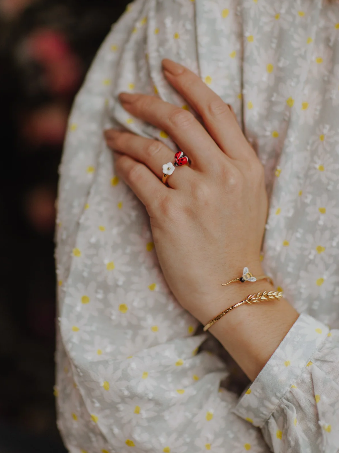Ladybug Ring