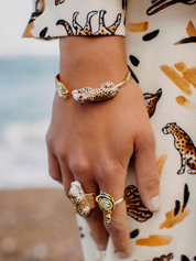Leopard Palm Bracelet