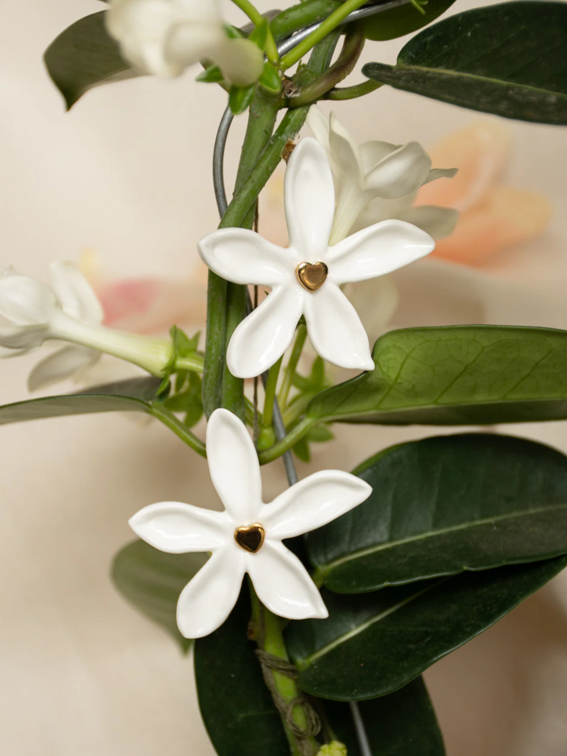Jasmin Flower Earrings